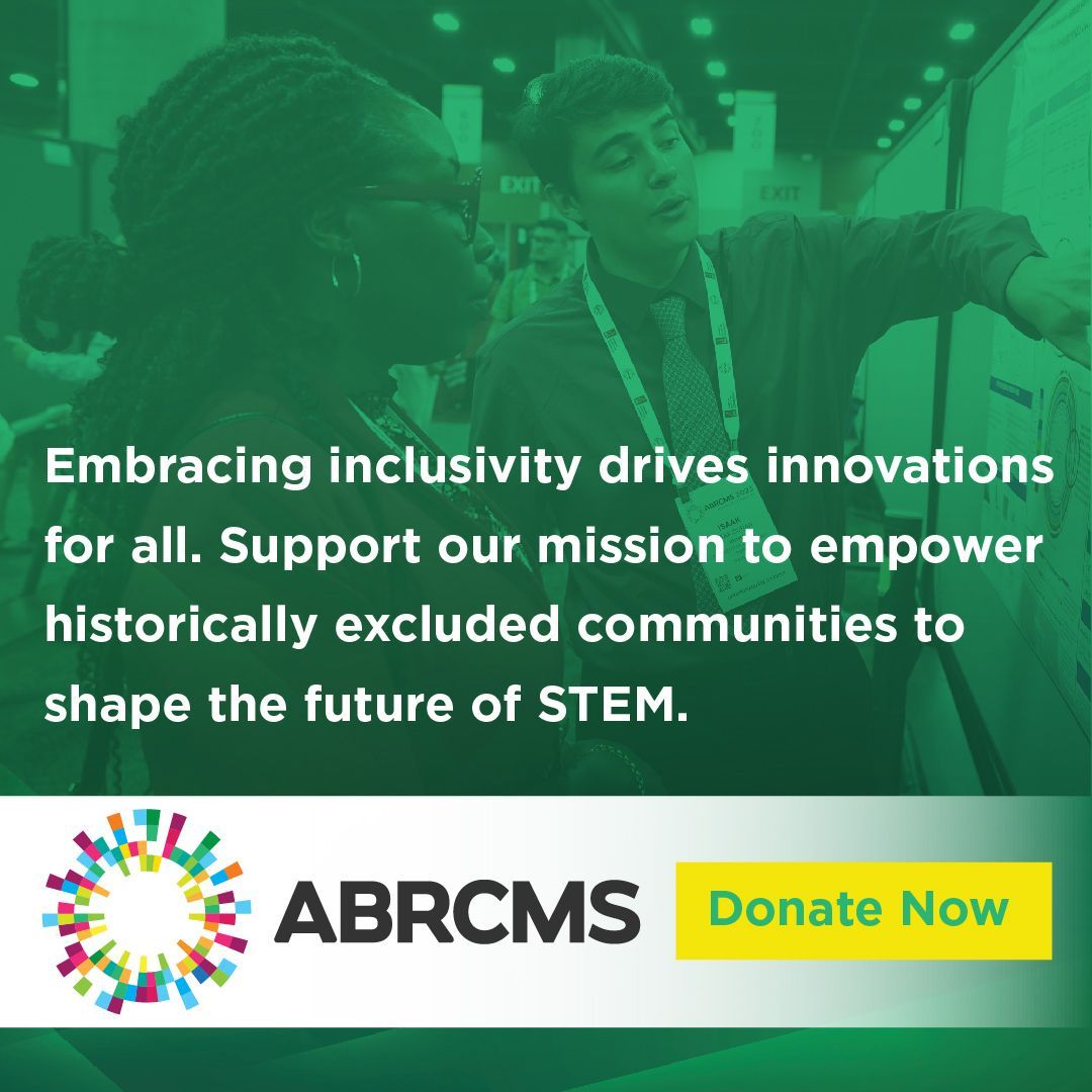 Give your tax refund to a good cause! Donate to #ABRCMS2024. Your donation will help to support our mission to empower historically marginalized communities in #STEM. Donate once or OFTEN to spark incredible opportunities for early-career #scientists! buff.ly/3w4irws