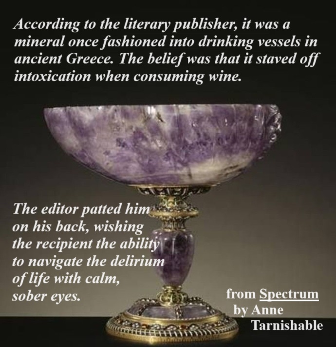 #excerpt #bookquotes #newbook #newauthor #contemporaryfiction #ModernFiction #spectrumnovel #annetarnishable #amethyst #purple #wisdom #ancientgreek #ReadingRecommendations #currentlyreading #ColorSpectrum #books #novel #drama  #booklovers #allegory #orderfromchaos