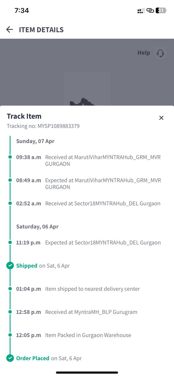 abhinavvpandey's tweet photo. @MyntraSupport @myntra 

Order ID # 126423885975845397003 

01 month delay in the delivery. My order has been inordinately delayed after getting false assurances. Either deliver my order asap or refund my money. All the deadlines have been breached. https://t.co/ZdutAxeYuA