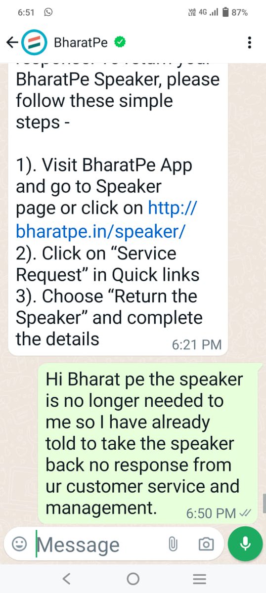 It is an useless app for the people. No customer services are provided from the company and no response towards the customers . The company is attracting the customers by saying false statements .so the people who are reading this don't install bharatpe app. #bharatpe #fraud