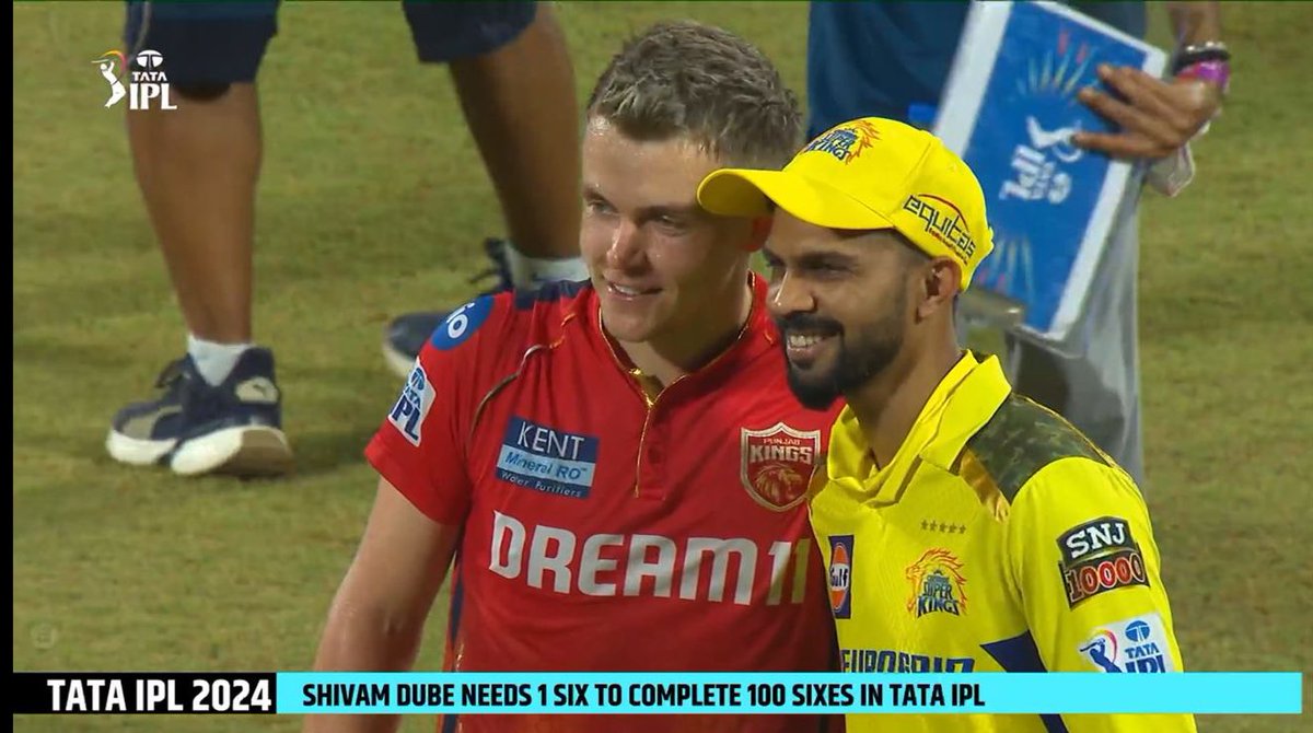 Namma Sam Curran with Rutu ! 💛 #IPLonJioCinema