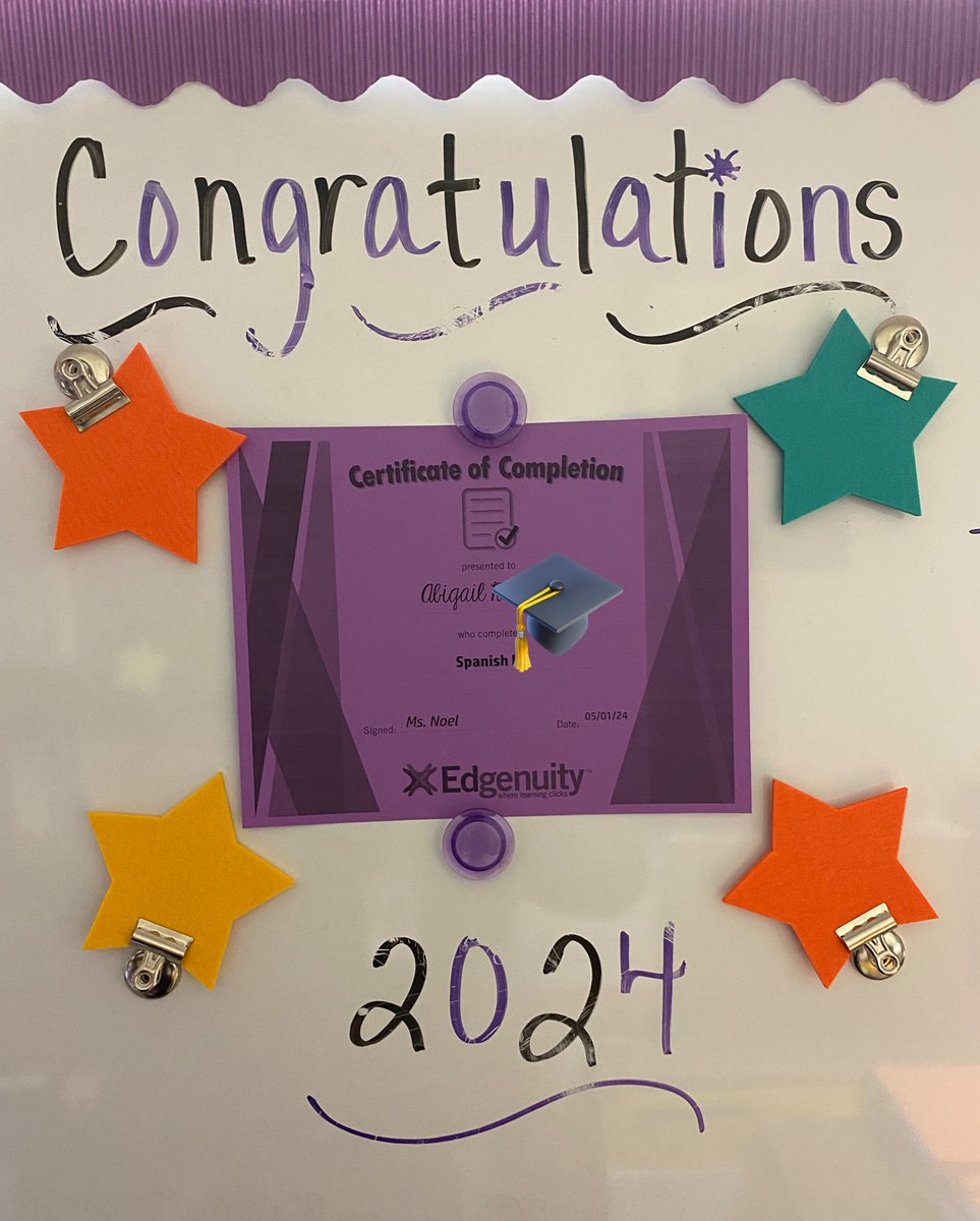 @RGAPMobileLive @ImagineLearning A #TuesdayTip from #OLAB 💻: “Take no thought for tomorrow what you can do TODAY!” #WooHoo #FullThrottleAhead with #CourseCompletions 💯% Congratulations to Nathalie, Joseph, Noah, and Abigail! 🥳👏🏼🎊@RGAPMobileLive @ImagineLearning #ImagineEdgenuity