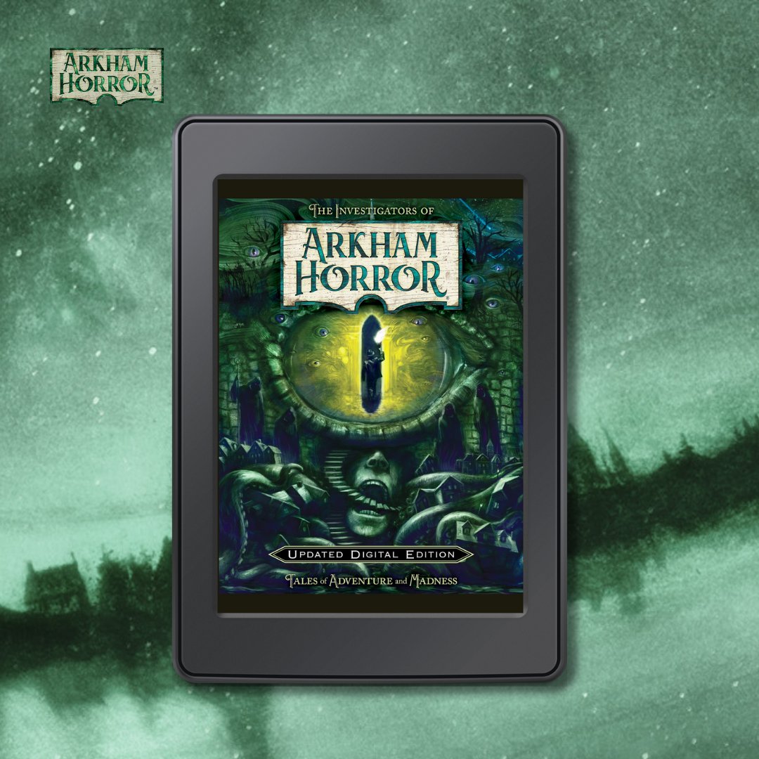 Enjoying Welcome to Arkham? Check out the updated digital edition of the Investigators of Arkham Horror – out now! Collecting all 52 stories from the original edition plus stories for Calvin Wright and Daniela Reyes and a brand-new story featuring Countess Alessandra Zorzi.