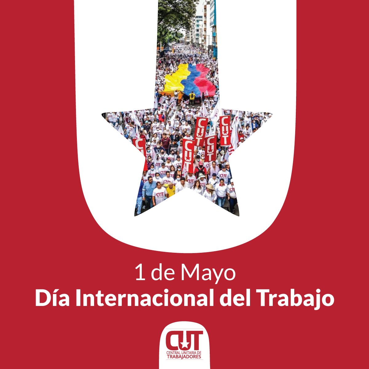 Hoy conmemoramos el #1deMayo reconociendo la labor de la clase trabajadora y reafirmando nuestra lucha por un mundo laboral más igualitario. ¡Marchamos por un Ecuador con justicia laboral! 🙌🏼