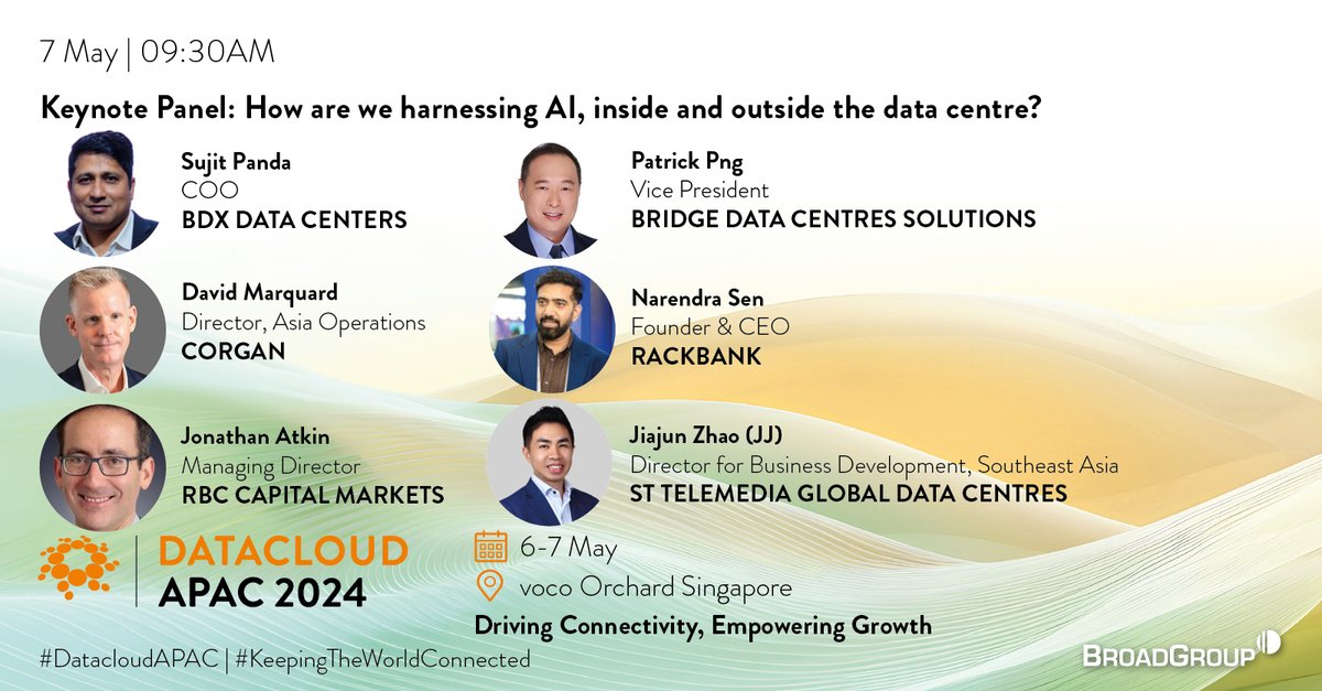 BroadGroup_Intl's tweet image. Hear about the North Asia entry at #DatacloudAPAC 2024! 🔜 

Learn about the opportunities and challenges to enter two prominent markets, Japan and South Korea. 

Register today to participate on this discussion: events.broad-group.com/event/1132d75b… 

#DatacloudAPAC