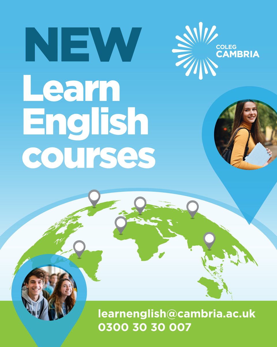 If English is not your first language and you are a young adult, we are now offering a full-time course for you to learn English. Find out more bit.ly/3QpvNdN