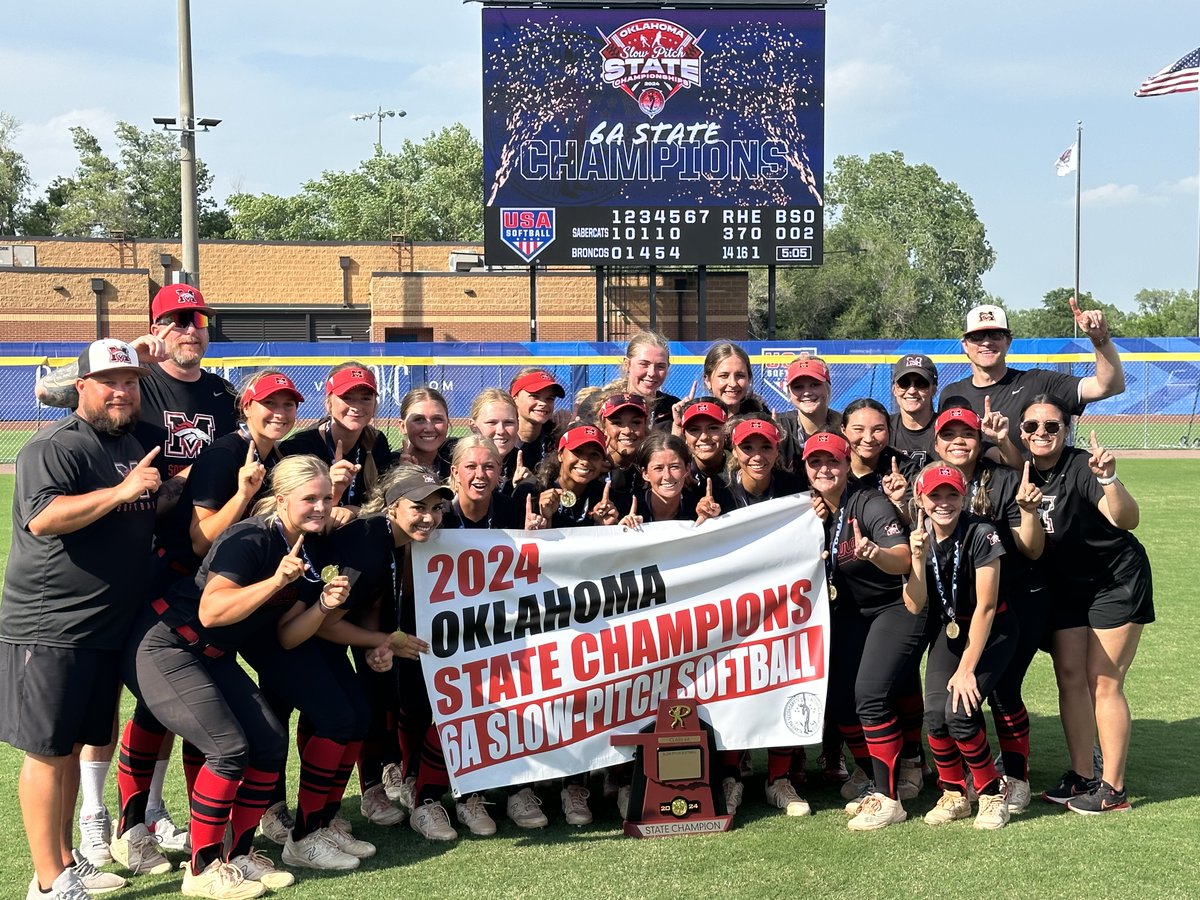 #TMSG - Congratulations to the Mustang Broncos Softball Team on winning back-to-back 6A Slow Pitch State Championships! 👏🏆
#BroncoPride #TitleTown