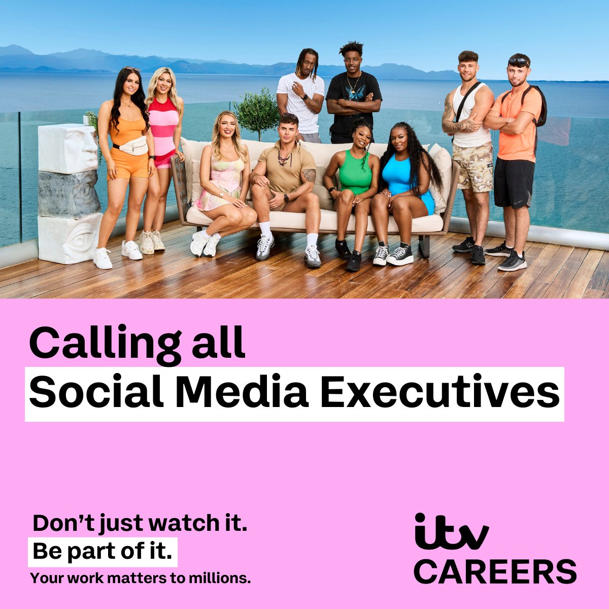 We're actively seeking two dynamic Social Media Executives to join our team in London on a 6-month Fixed-Term Contract.

Find out more about the role here: lnkd.in/eJvhU9jm

#socialmediajobs #ITVcareers #contractjobs