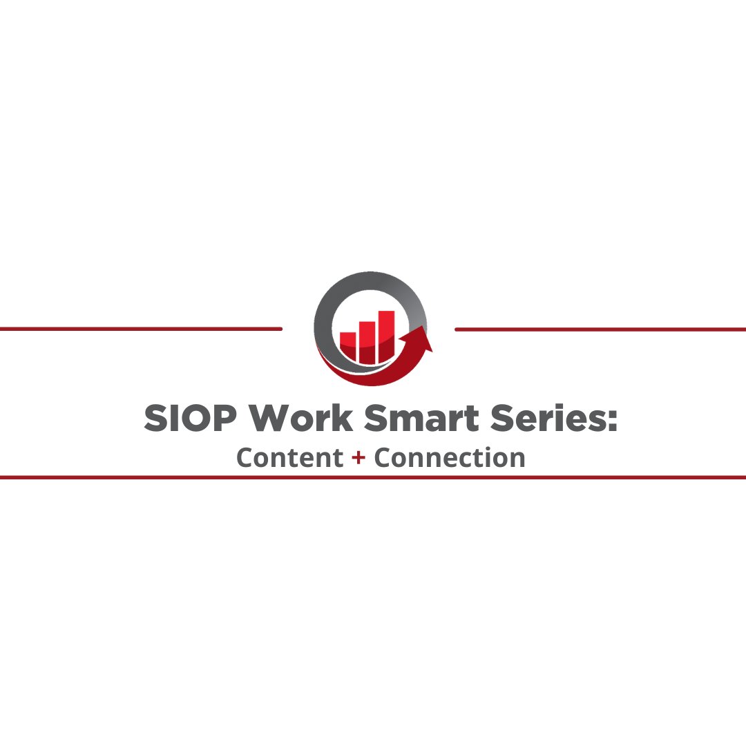 ICYMI: Join us for the next SIOP Work Smart Series workshop as we look at the entire human capital lifecycle through the lens of inclusion and systemic bias.

Learn more: tinyurl.com/27p7vhz3

#IOPsych #SIOPSmarterWorkplace #SIOPWorkSmartSeries #DEI