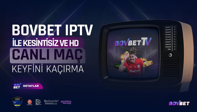 📺Hem Kesintisiz Hem de HD Kalitede Yayın İle #Bovbet 'de Maç Keyfini Kaçırma🍿🍺

👀Sadece 100 TL Bahis İle Tam 1 Ay Boyunca Ücretsiz IPTV İzle🎁

#bovbetgiriş #bovbetgiris #bedavayayın #canlımaçizle #SelcukSportshd 

📺Bovbet IPTV🔗 cixi.bio/boviptv