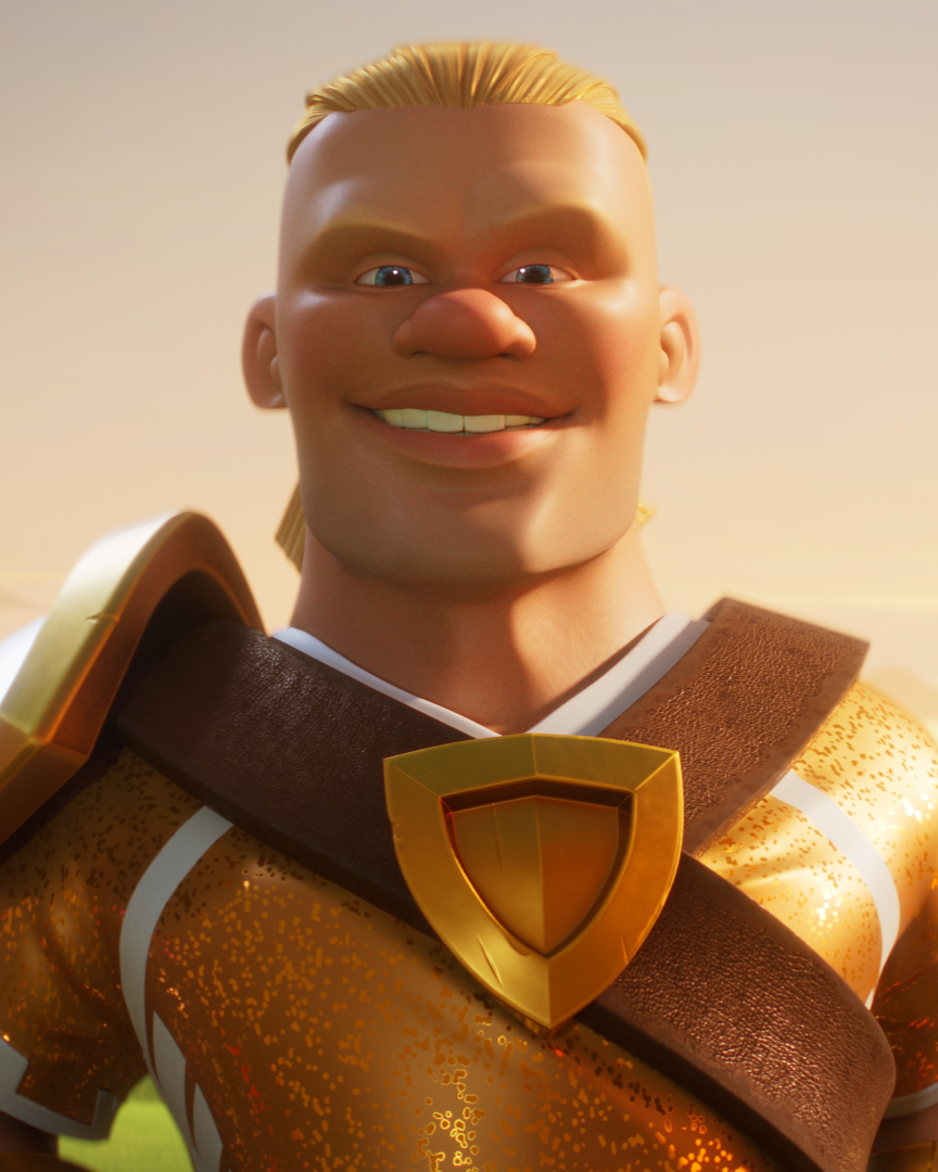 Erling Haaland just became a Clash of Clans character. The Manchester City striker, immortalised as the ‘Barbarian King’ in game, has been playing the game for over 10 years.