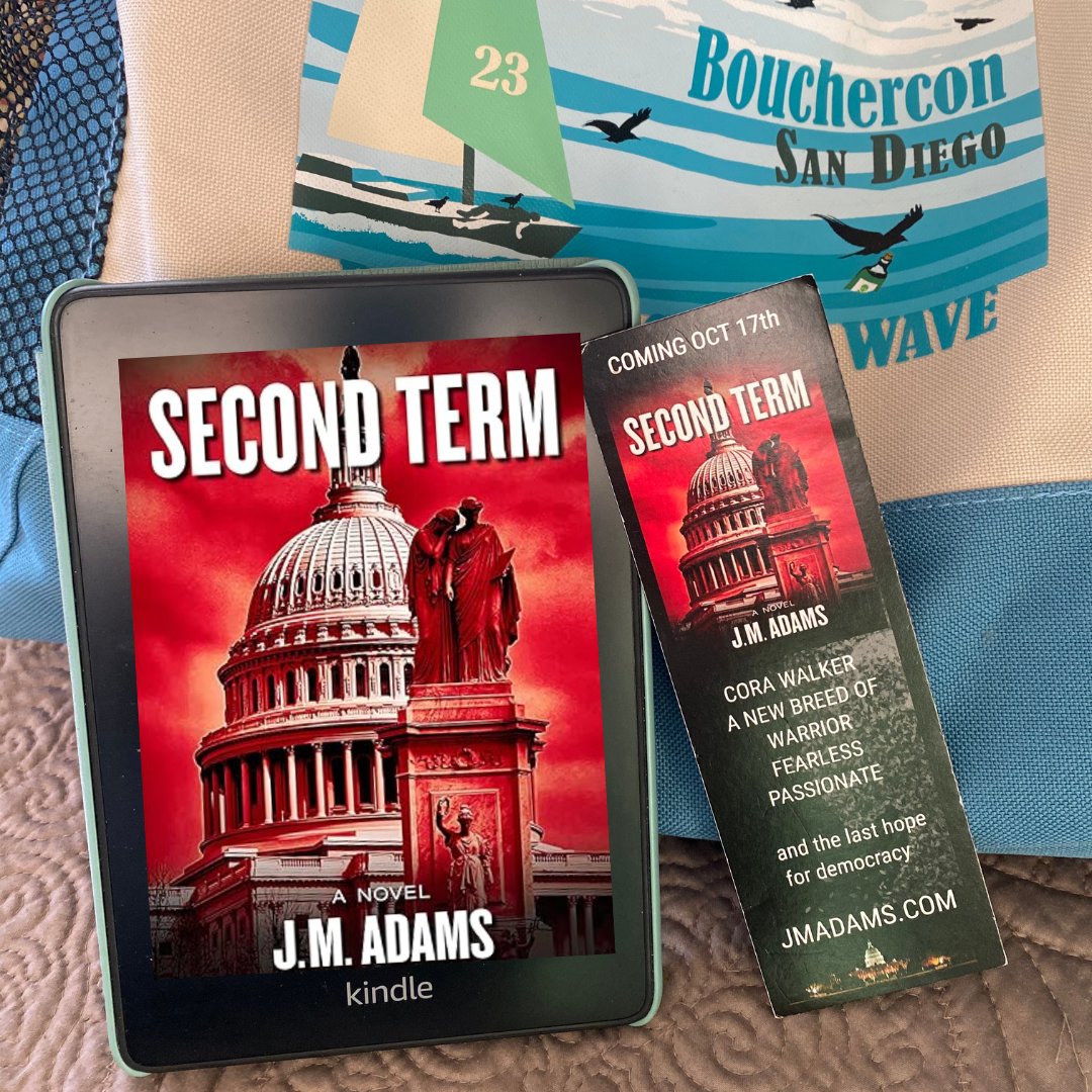 If anyone knows anything about literary rollercoaster rides, it's @JM_AdamsAuthor, the author of Second Term. His edge-of-the-seat political thriller kept me turning pages well into the night, and I'm so thrilled that I gave him an equally twisty adventure 🎢 #CrimeFiction