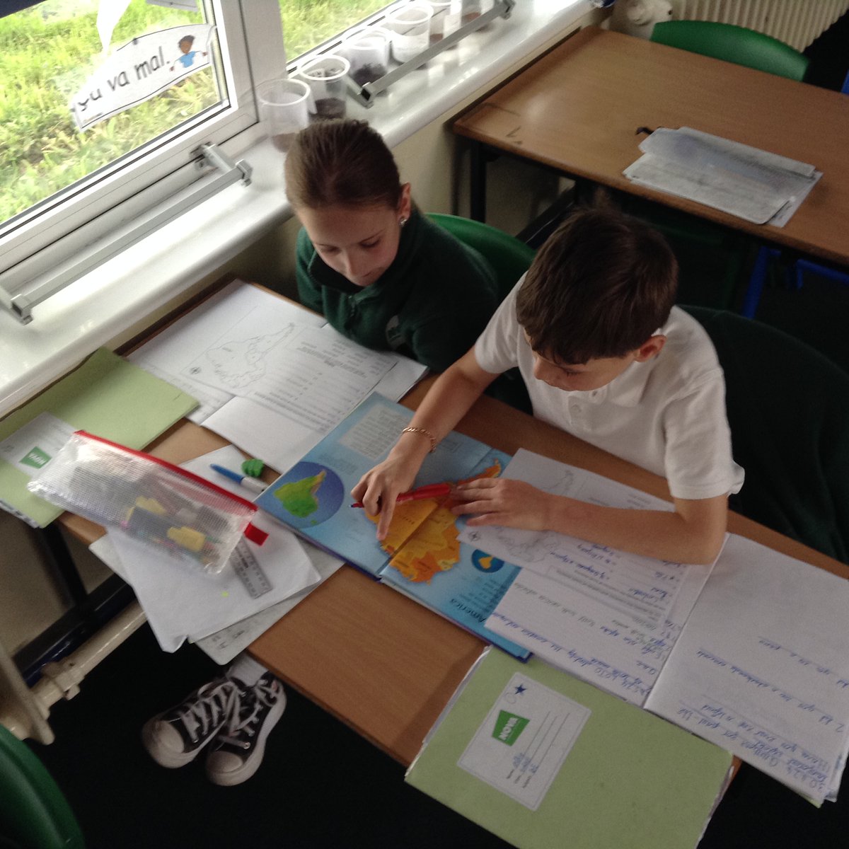 Today Year 3 have been Geographers. We have used atlases to help us locate different countries in South America and even challenged ourselves to locate rainforests, mountains and rivers! #geographers