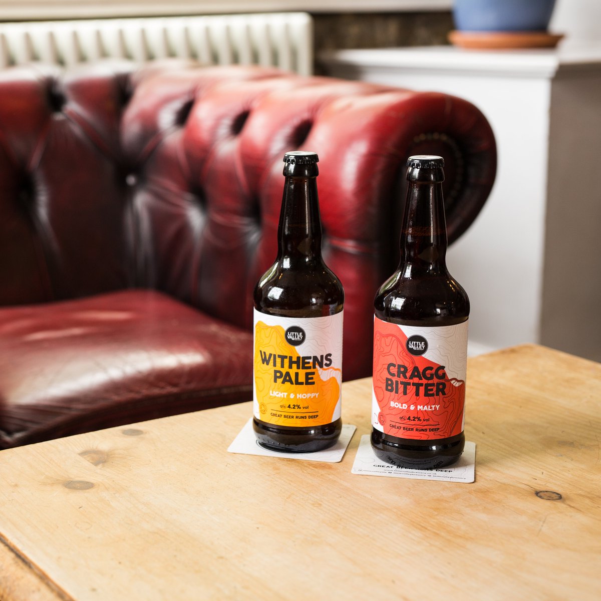 Withens Pale and Cragg Bitter, two classics that have been at the heart of our brewery for nearly 19 years. littlevalleybrewery.co.uk/shop/category/…