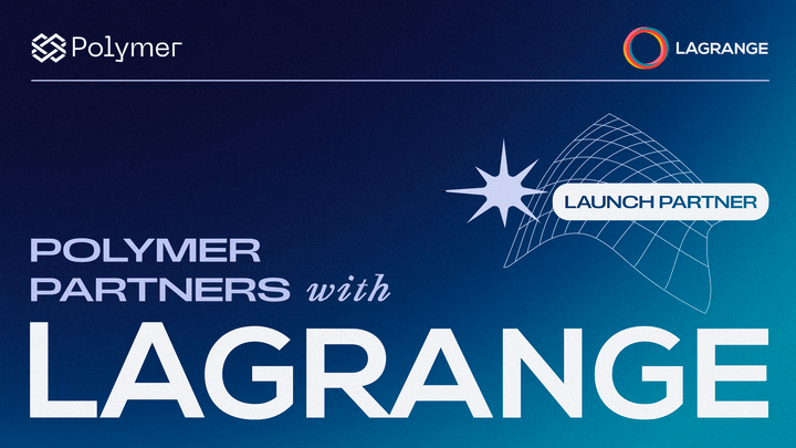 Polymer 🤝 Lagrange Polymer is excited to announce it has partnered with @lagrangedev! This collaboration integrates Lagrange’s State Committees into the IBC standard as a ZK light client to enhance the speed and reliability of transactions on optimistic rollups. Blog here:…