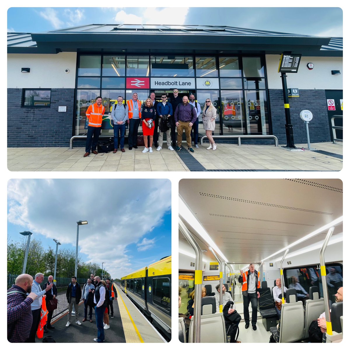 Absolutely fantastic to spend the day with @merseyrail & @Merseytravel today - our @eastwestrail teams found it invaluable to explore the work undertaken at both new and old stations, rolling stock innovations, and door to door connectivity options.