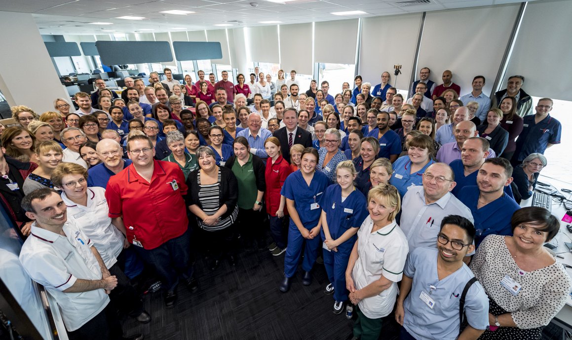 Finally, a huge thank you to our incredible staff and volunteers. Over these five, at times extremely challenging years, you have helped make our new hospital our home. Here’s to the next five years and beyond, bringing tomorrow’s treatments to today’s patients. 💙 5/5