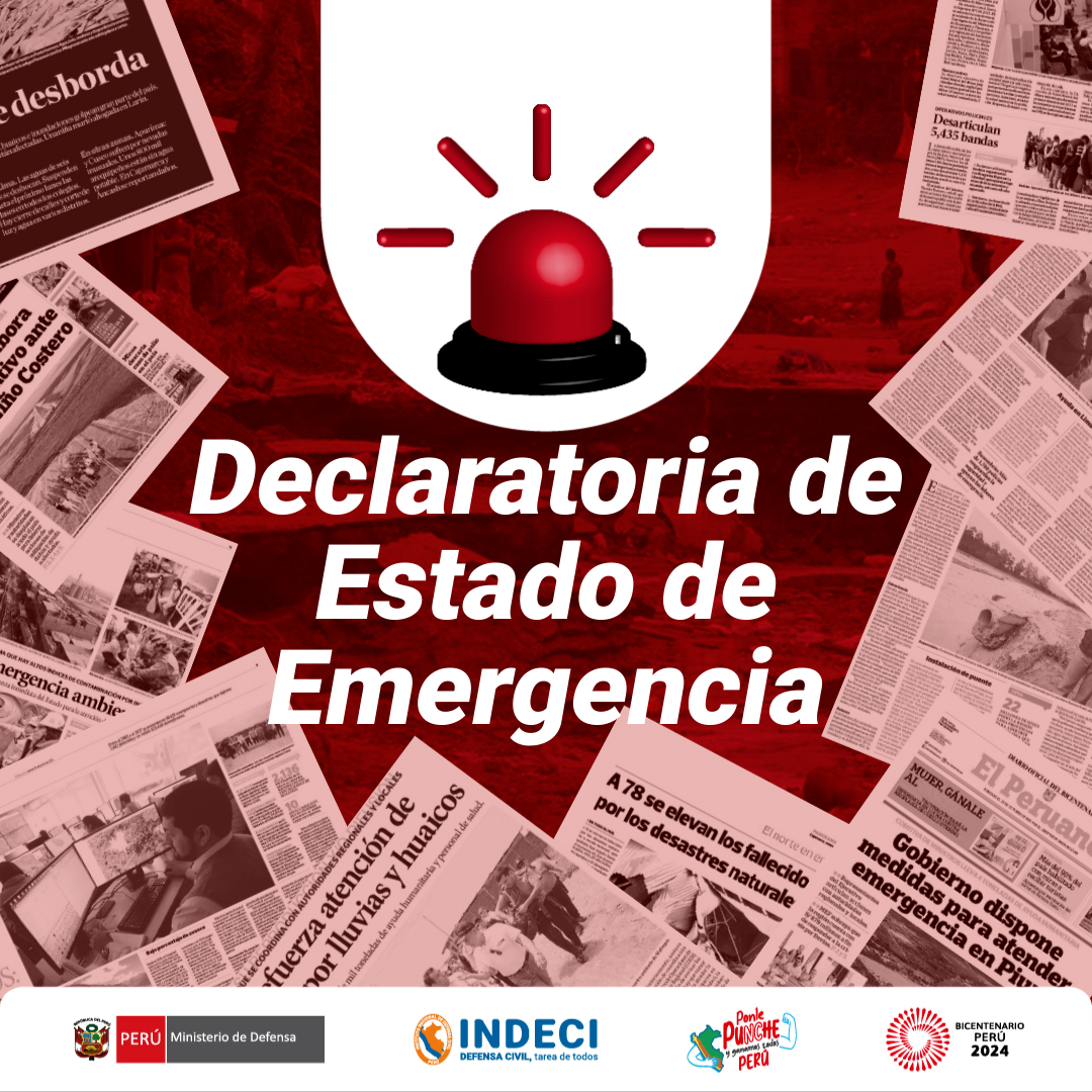 📢#COENInforma Ejecutivo declara el Estado de Emergencia en 5 distritos de los departamentos Ayacucho y Loreto por impacto de daños a consecuencia de intensas precipitaciones pluviales. | @pcmperu Más información ➡️ bit.ly/44qvR2U