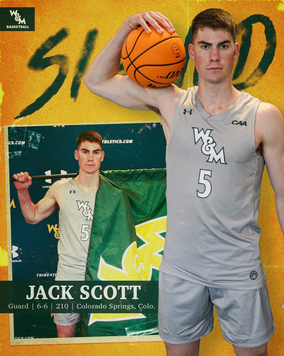 🔏 𝓢𝓲𝓰𝓷𝓮𝓭 Welcome @jackscott5x to the Tribe‼️ 📰 go.wm.edu/BdCchG #GoTribe