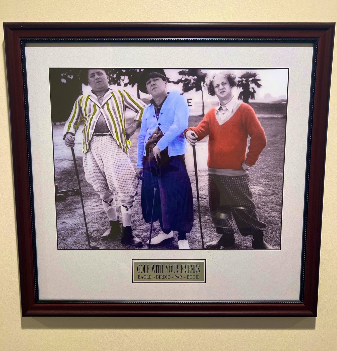 Pro Shop Art 🖼️ #ThreeStooges #Golf