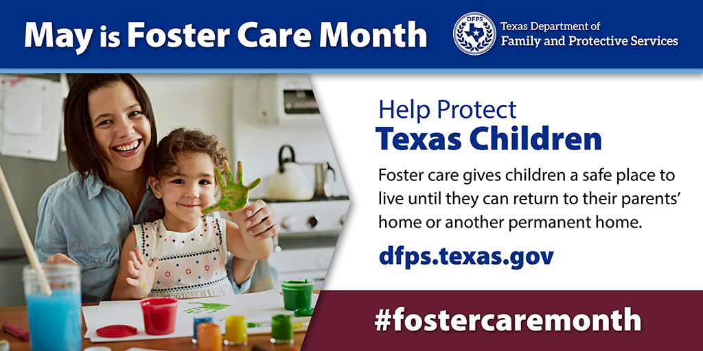Every child deserves a loving family. May is National Foster Care Month. ❤ If you're interested in learning more about how to provide a safe and stable home to a deserving child, 👉ow.ly/mITf50R7Xat. 🏡✨ #FosterCareMonth