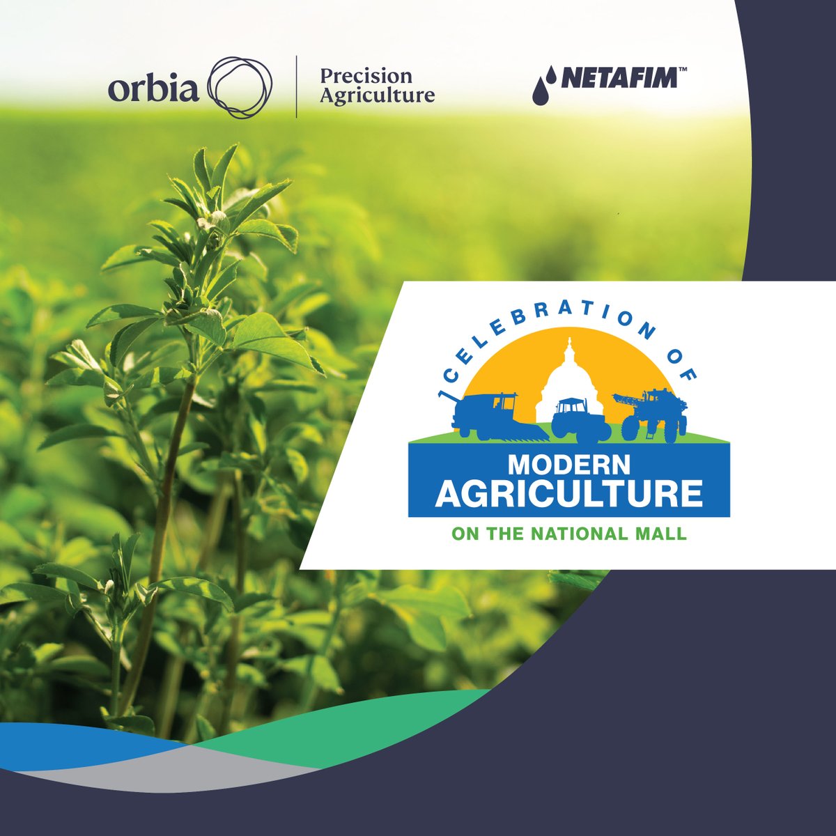 Netafim USA, is proud to be an official exhibitor for this year’s Future of Food & Farming, May 6-8 in Washington D.C. #AgOnTheMall24 showcases the newest technology, innovations, and equipment helping our industry sustainably provide for a growing world. #GrowMoreWithLess