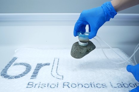 A new #roboticsuctioncup that can #grasp rough, curved, & heavy stone, has been developed by scientists at the #UniversityofBristol. The team studied the structures of #octopus biological suckers, which have superb adaptive #suction abilities.

Learn more: ow.ly/hG1i50RtoRA