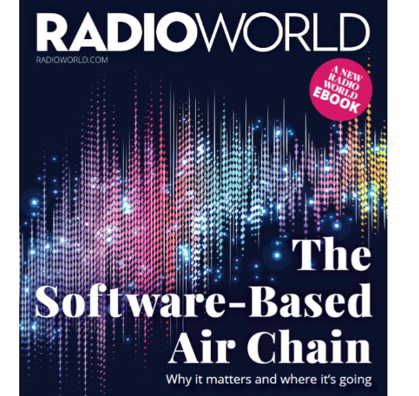 More and more radio air chain elements are moving to software, bringing benefits including scalability, space savings, remote management and op-ex budgeting. Read this Radio World eBook to learn about the most important recent developments ow.ly/jHLR50RtxSu