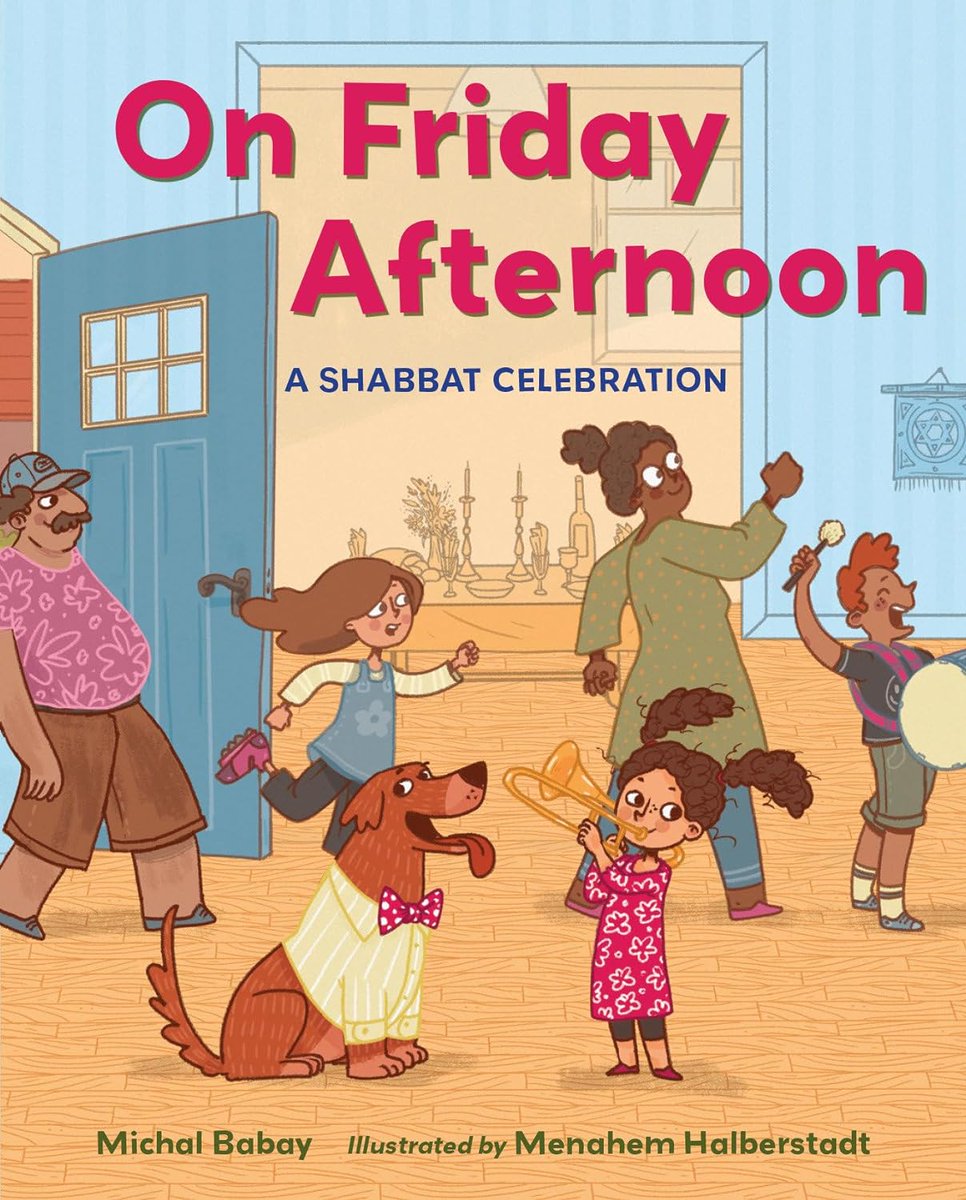 Happy book birthday (yesterday) to ON FRIDAY AFTERNOON by @MicBabay and @MenahemHlbrstdt!