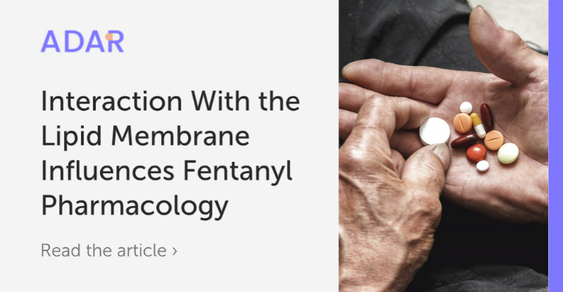On #NationalFentanylAwarenessDay, learn how fentanyl overdose is impacted by the lipid membrane: "Interaction With the Lipid Membrane Influences Fentanyl Pharmacology" by Sutcliffe et al. 

Published by ADAR, official journal of IDARS and <a href="/INRCmeeting/">INRCworld</a>

⏬
fro.ntiers.in/7R2F