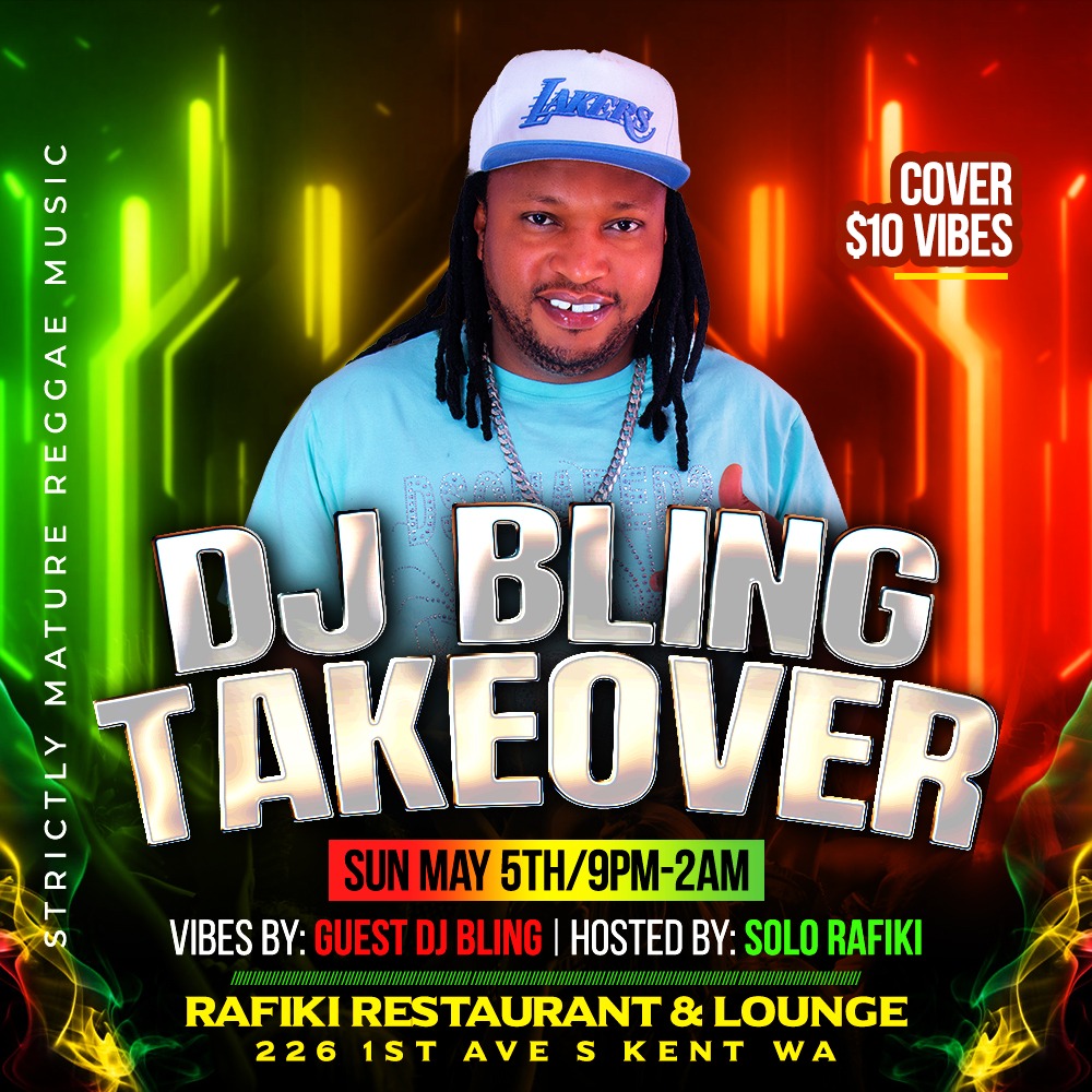 JAH JAH RUN TINGZ... RAFIKI SEATTLE USA GET READY #DjTakeOverUSA hosted by Solo Rafiki Sun 5th May,welcome all and JAH BLESS.