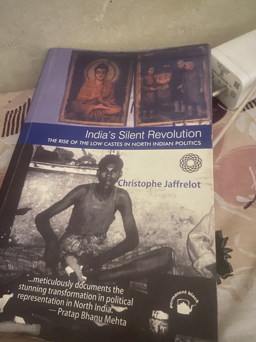 @jaffrelotc @HurstPublishers @WestlandBooks @KingsIndiaInst @CERI_SciencesPo @sciencespo @CarnegieIndia I would recommend every book of yours … been reading India’s Silent Revolution… during the day ! Kishan Patnayak , Rajni Thakur and Christophe are the only 3 authors one has to read to understand Caste and Politics in India. That’s my opinion .