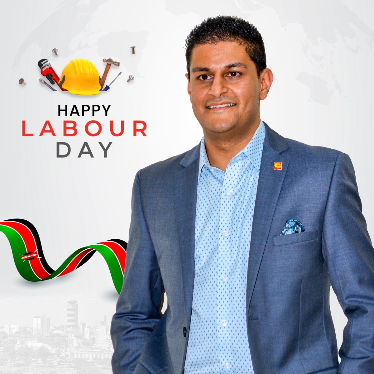 Today, we celebrate the power of perseverance and dedication. Every job, big or small, contributes to the fabric of society. Let's find hope and fulfilment in our industrial endeavours. Happy Labour Day to all and may our collective efforts continue to shape a brighter future for