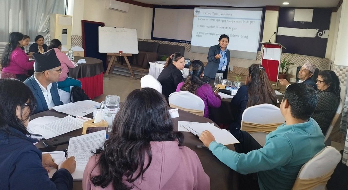 Efficient institutions are the backbone of inclusive federalism. Read how #EUSIF/@UNDPNepal is working in Karnali to build institutional capacity through collaboration with Karnali Province Training Academy (KPTA): shorturl.at/iosV4