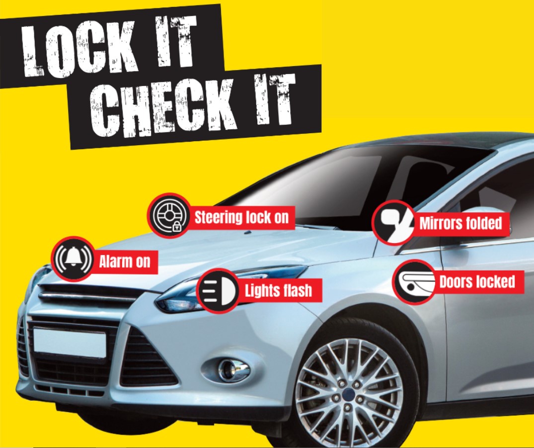 Only turned your back for a minute to chat to a friend? ⌚ Thieves will take the opportunity to steal your vehicle, especially if it's unlocked with the door open. Protect your car from theft ➡️ ow.ly/bgtf50Rtkn6