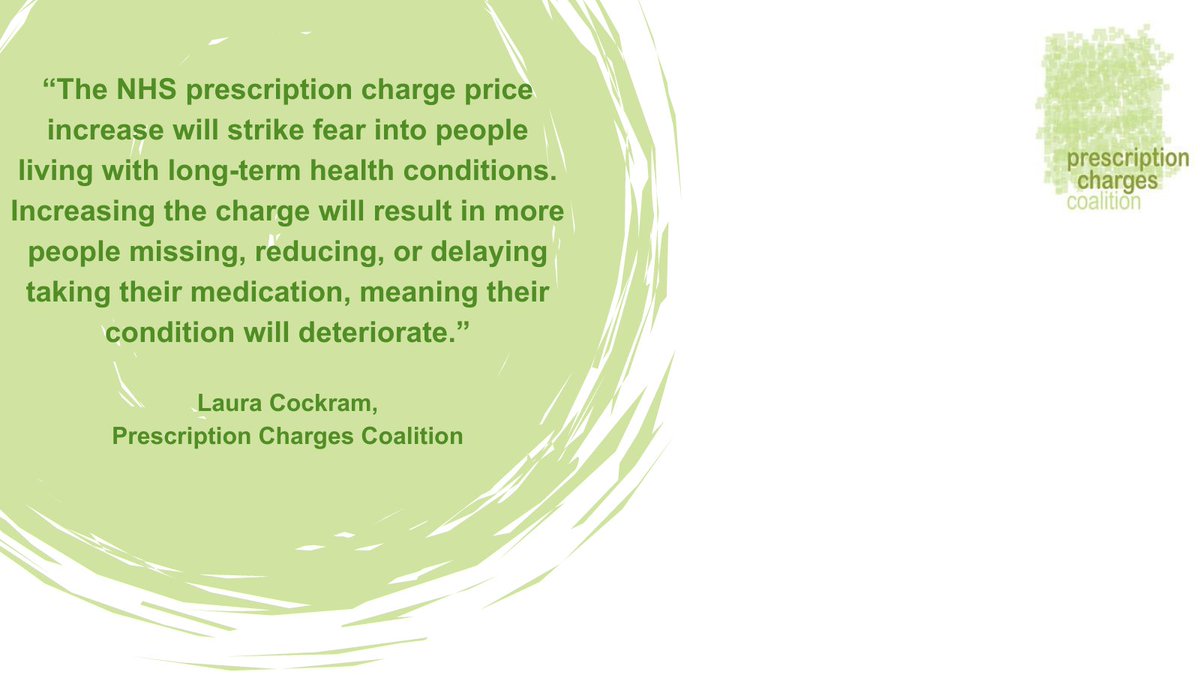 As members of the Prescription Charges Coalition, we’re joining @the_pda, @NPA1921, @rcgp, @rpharms in calling for an urgent review of the exemption list for prescription charges in England. Find out more- prescriptionchargescoalition.co.uk #ReviewTheList #lupus