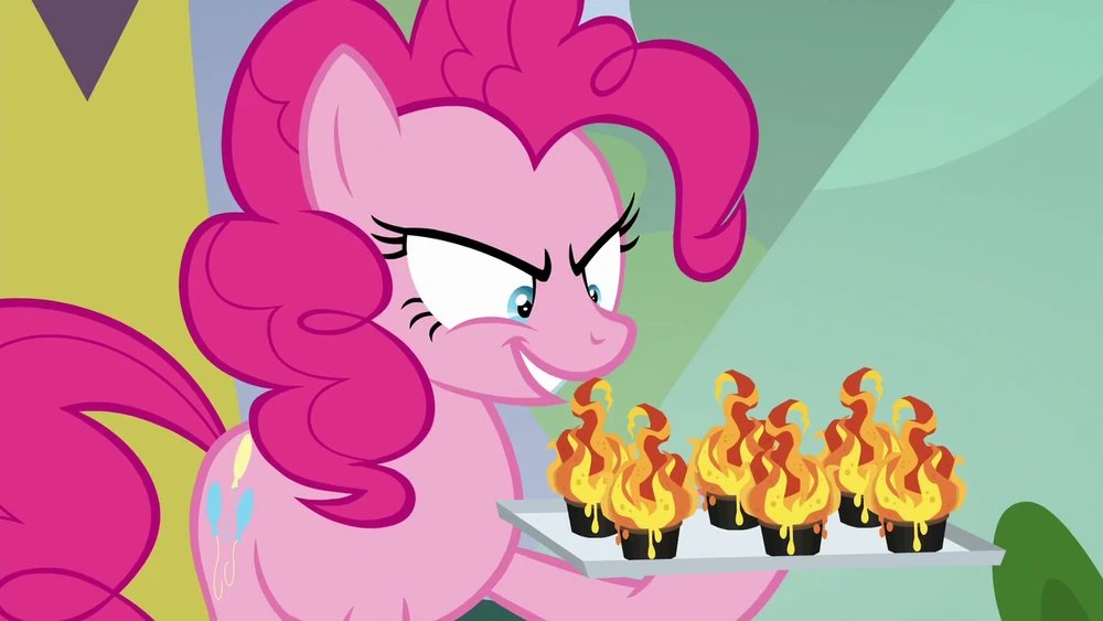 Pinkie Pie has a Master's Degree in explosive engineering. None of her friends know about it.