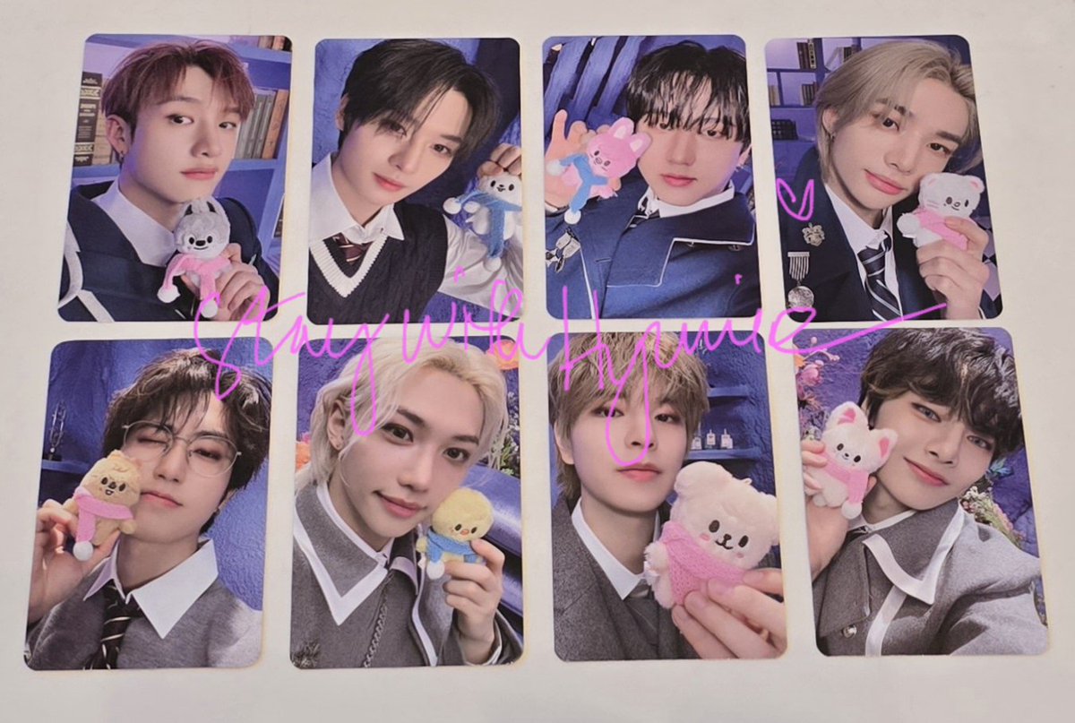 GA time!

Giving away 1 OT8 set of the SKZoo Pop Up store to share my happiness from the recent fanmeetings. 

✨️1 winner only
✨️ Follow, RT, tag 2 friends and comment with your favorite OT8 photo
✨️ LSF on me. PH only.
✨️ Ends May 3, 9pm