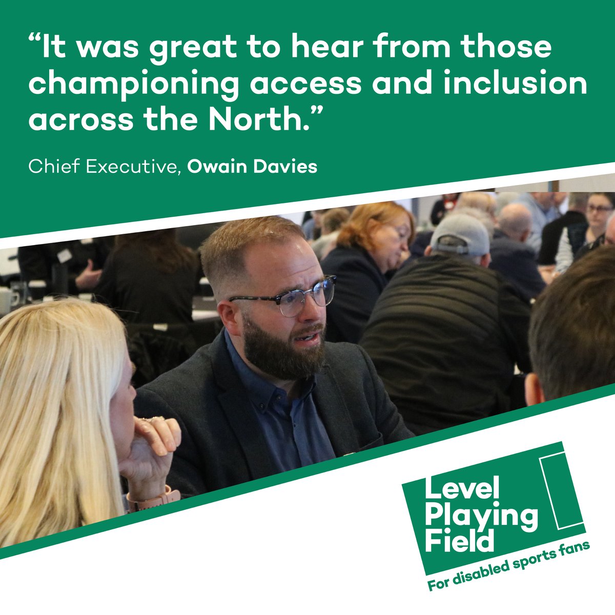 🗣️ 'Appetite for collaboration and learning' 👥 The Level Playing Field North Forum provided an essential opportunity for discussions on access and inclusion, between disabled fans and other stakeholders. Read➡️levelplayingfield.org.uk/news-item/regi…