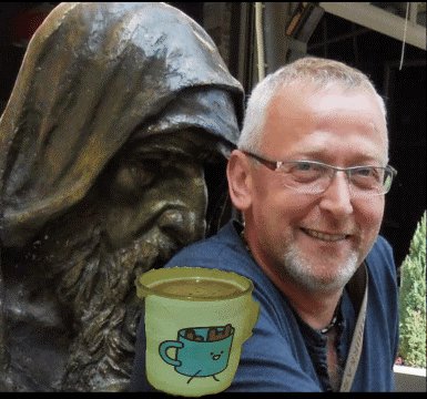 Be careful where you drink coffee. A coffee can even bring a statue to life.
@mugshot_vet
#MugshotChallenge
@cleanify_vet 
@sunshinelu24 
@VeChainThor
@GreenAmbChal
