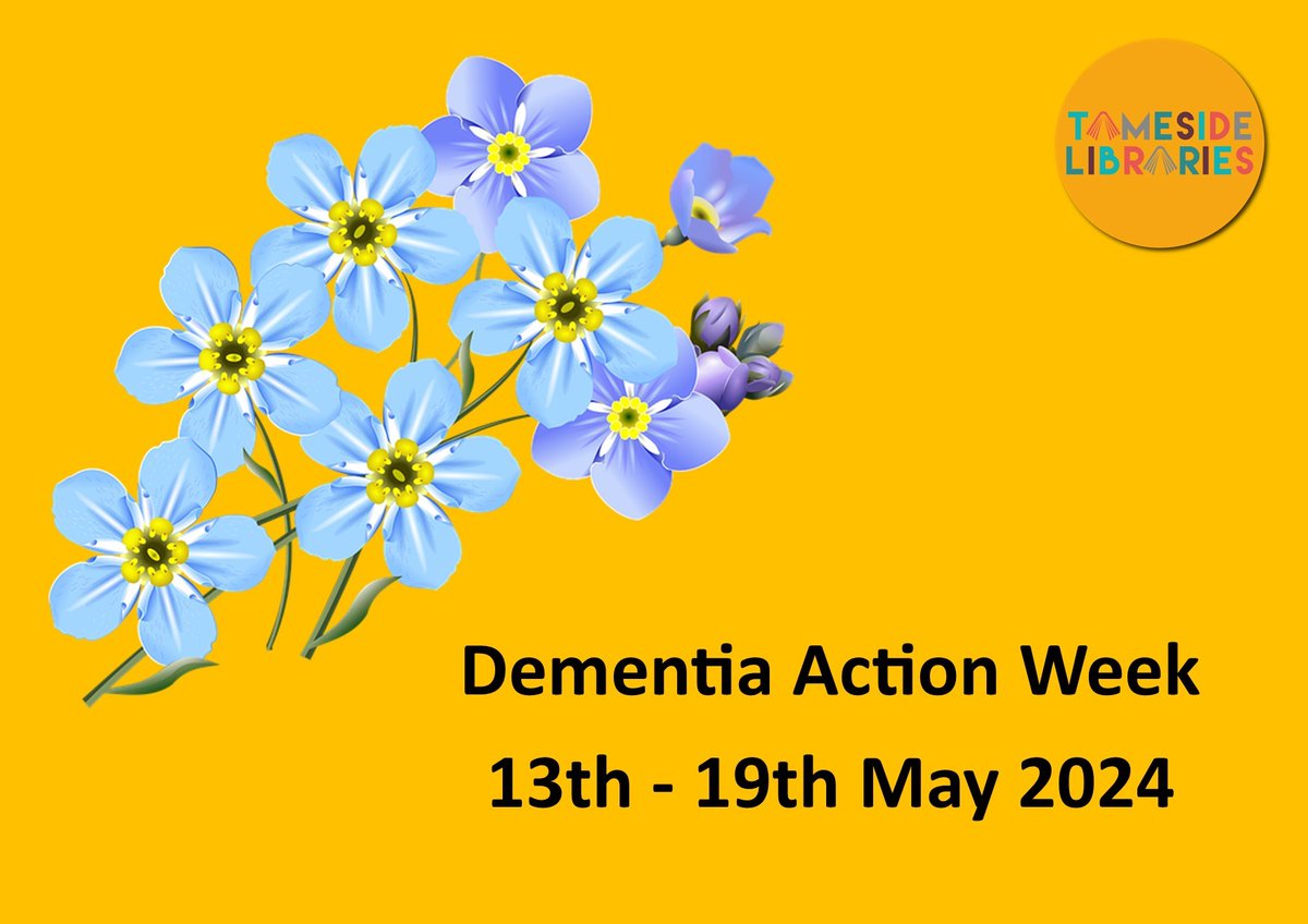 We’re celebrating the launch of the new Reading Well for dementia booklist during Dementia Action Week!

Meet the books at Dukinfield Library, Thursday 16th May 11am – 12noon whilst enjoying a live dementia-friendly performance by singer Natalie Ciufo.