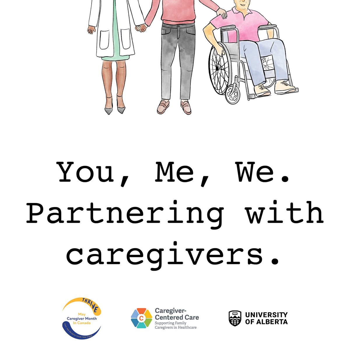 May is National Caregiver Month in Canada. Most of us will either be a family caregiver or need one. Join us in the six-word challenge celebrating National Caregiver Month. How do you value and support family caregivers as partners in care?caregivercare.ca/resources/sixw…