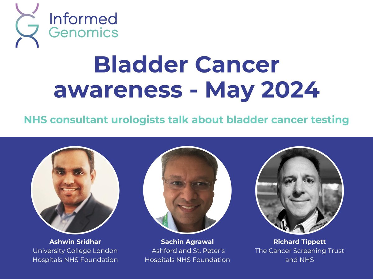 We are working with organisations across the private and public sectors to help raise awareness this month for Bladder Cancer. Read our blog to find out what NHS urologist are saying!  hubs.ly/Q02vG4XL0