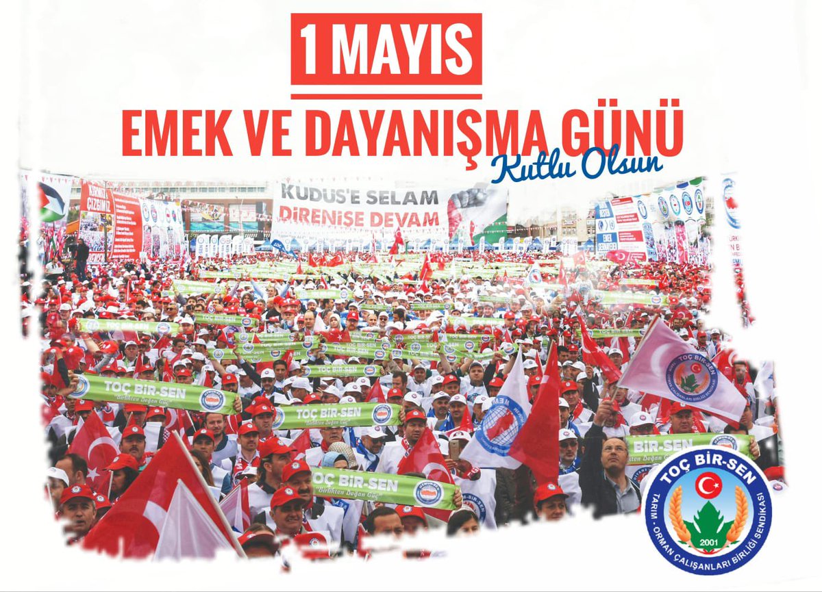 Yaşasın Emperyalizme Karşı Onurlu Direniş

Yaşasın Emek Mücadelemiz

Yaşasın Örgütlü Gücümüz

Yaşasın Birlik, Beraberlik ve Kardeşliğimiz 

Yaşasın #1Mayıs