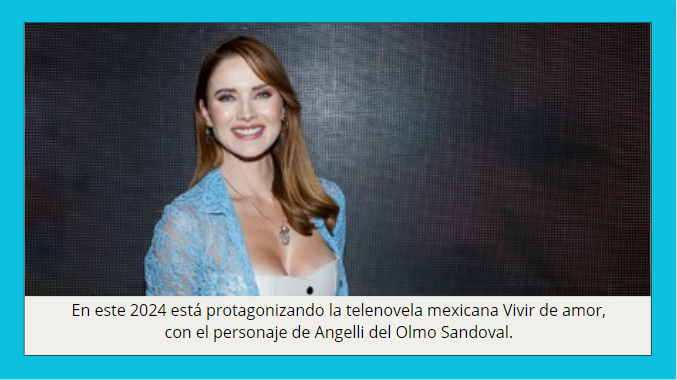 Kimberly Dos Ramos y su papel protagonista en la telenovela mexicana 'Vivir de amor': youtube.com/watch?v=zLQQHL…