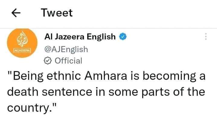 #AmharaGenocide #AmharaGenocide in Ethiopia 🇪🇹 There is on going #AmharaGenocide In Ethiopia 🇪🇹 #AmharaGenocide in Ethiopia 🇪🇹 @_AfricanUnion @amnesty @ECLJ_Official @EU_Commission @eucopresident @EUCouncil @USEmbassyAddis @OCHA_Ethiopia @UNGeneva @UNOSAPG @HRWGeneva @hrw