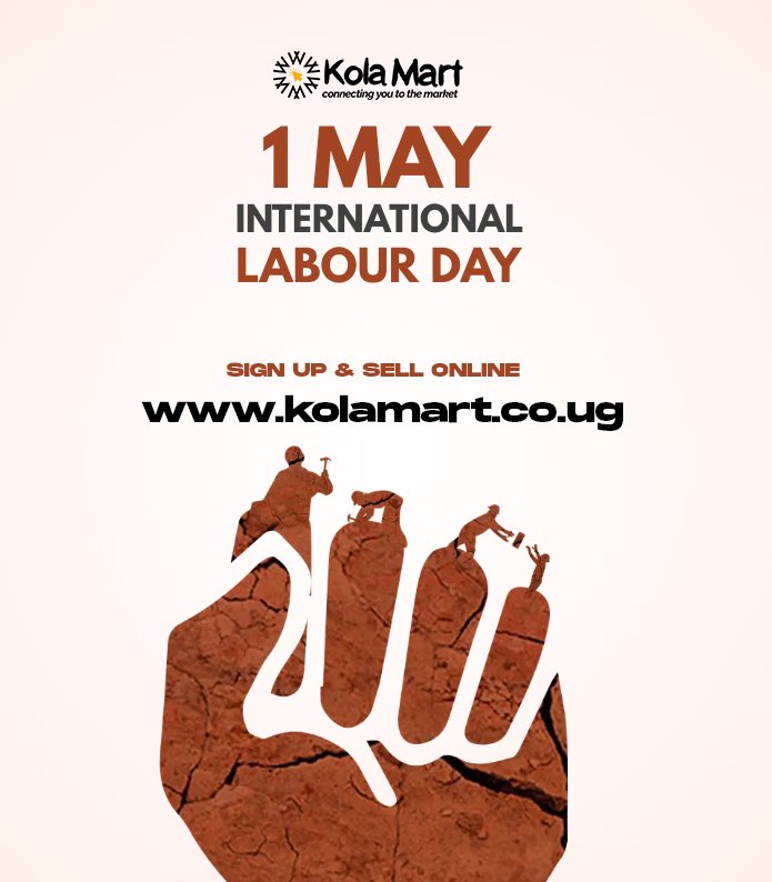 Happy Labour Day, wonderful Kolamart community! As we honor the contributions of hardworking individuals everywhere, let's also embrace the spirit of innovation and entrepreneurship. Take this opportunity to join us at kolamart.co.ug