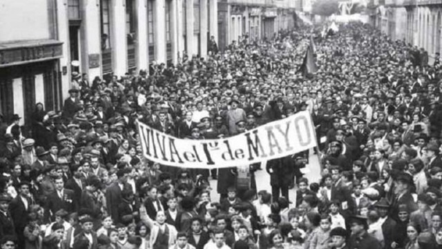 El Primero de Mayo recordamos a los ocho mártires de Chicago de la revuelta de Haymarket de 1886, a los 14 obreros y campesinos asesinados por pistoleros de Mafia latifundista siciliana en 1947, a Manuel Montenegro Simón asesinado por un Guardia Civil durante la manifestación del…