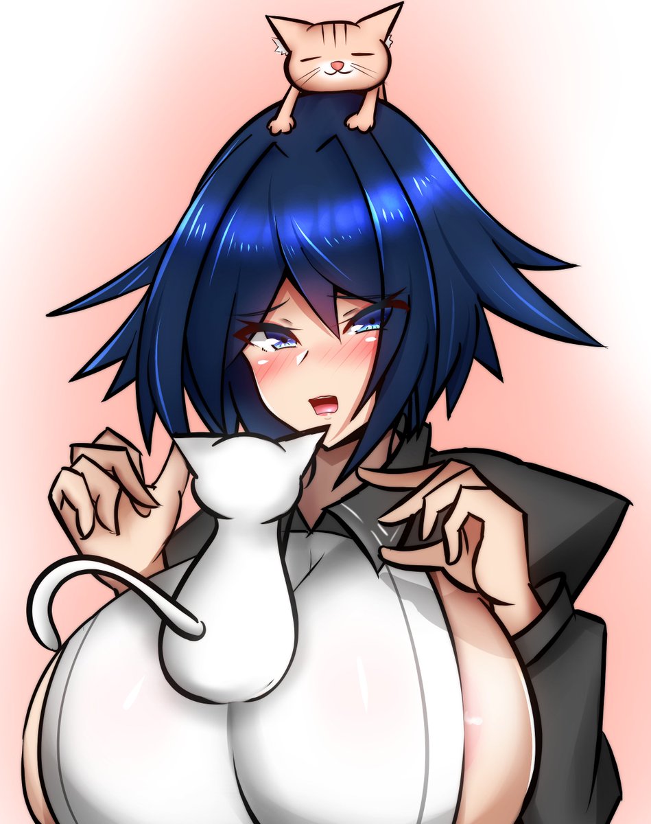 最初期の神威さんなんですけど、もともとサブキャラとして作ったんですが、私が今までキャラデザインをしてきて一番評価が爆上がりした人だったので、今なおレギュラーキャラクターと化してます。 