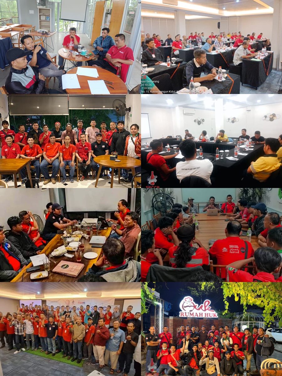 The first independent national Coca-Cola workers union in Indonesia, formed worksite committees to strengthen the collective bargaining power of the national union. #OurUnionOurPower @FSBMM1